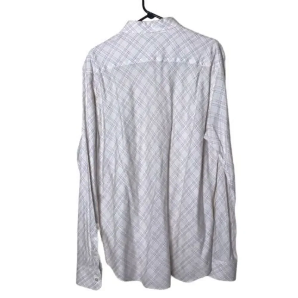 Banana Republic Shirt Mens Large‎ 16-16 1/2 Multicolored Button Up Collared